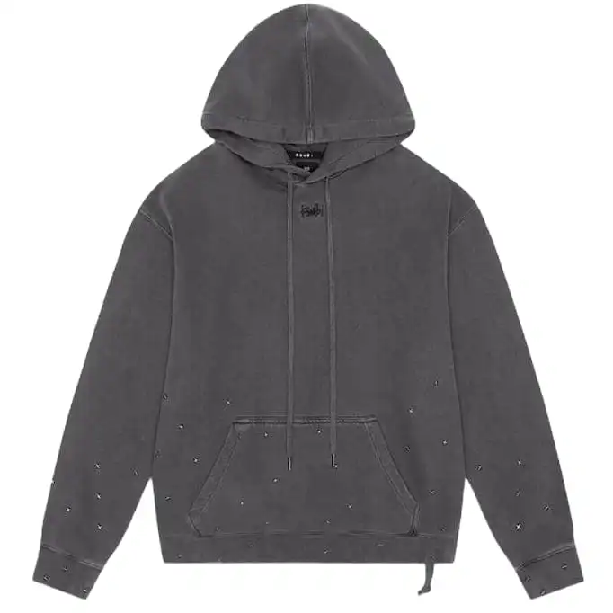 Ksubi Jupiter Slash Biggie Hoodie (Faded Black) MSP24FL007