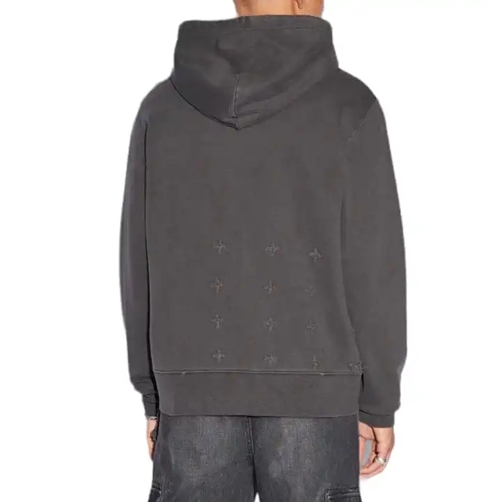 Ksubi Kash Zip Thru Hoodie (Faded Black) MSP24FL001