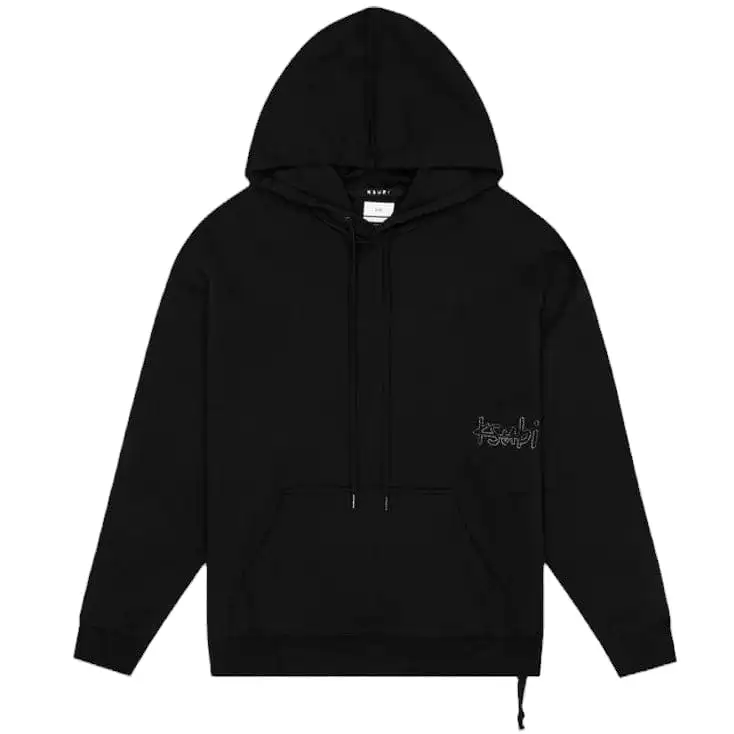 Ksubi Krystal Bling Biggie Hoodie (Black) MPS24FL013