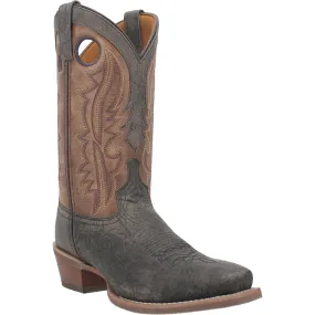 Laredo Mens Walker Grey Leather Western Work Boots