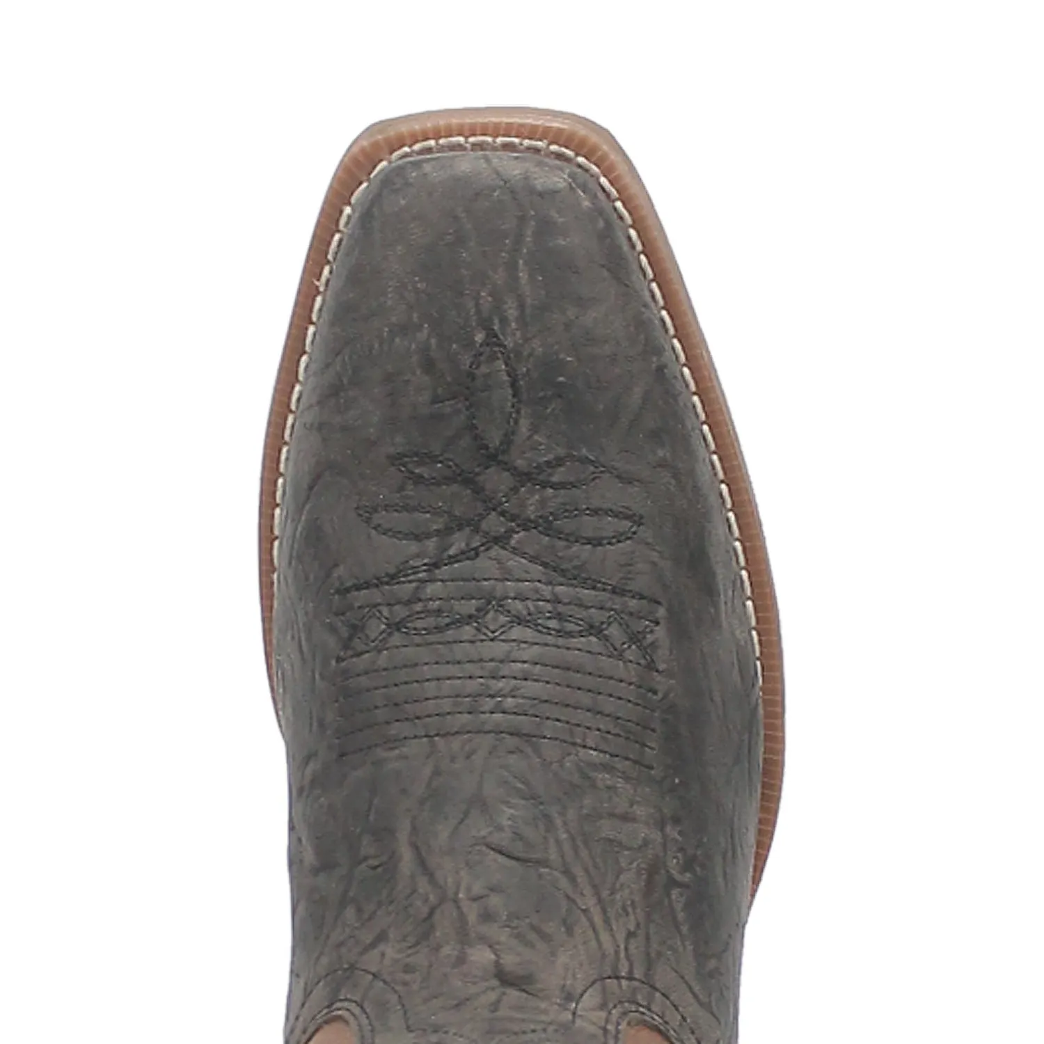 Laredo Mens Walker Grey Leather Western Work Boots