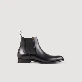 Leather Chelsea ankle boots