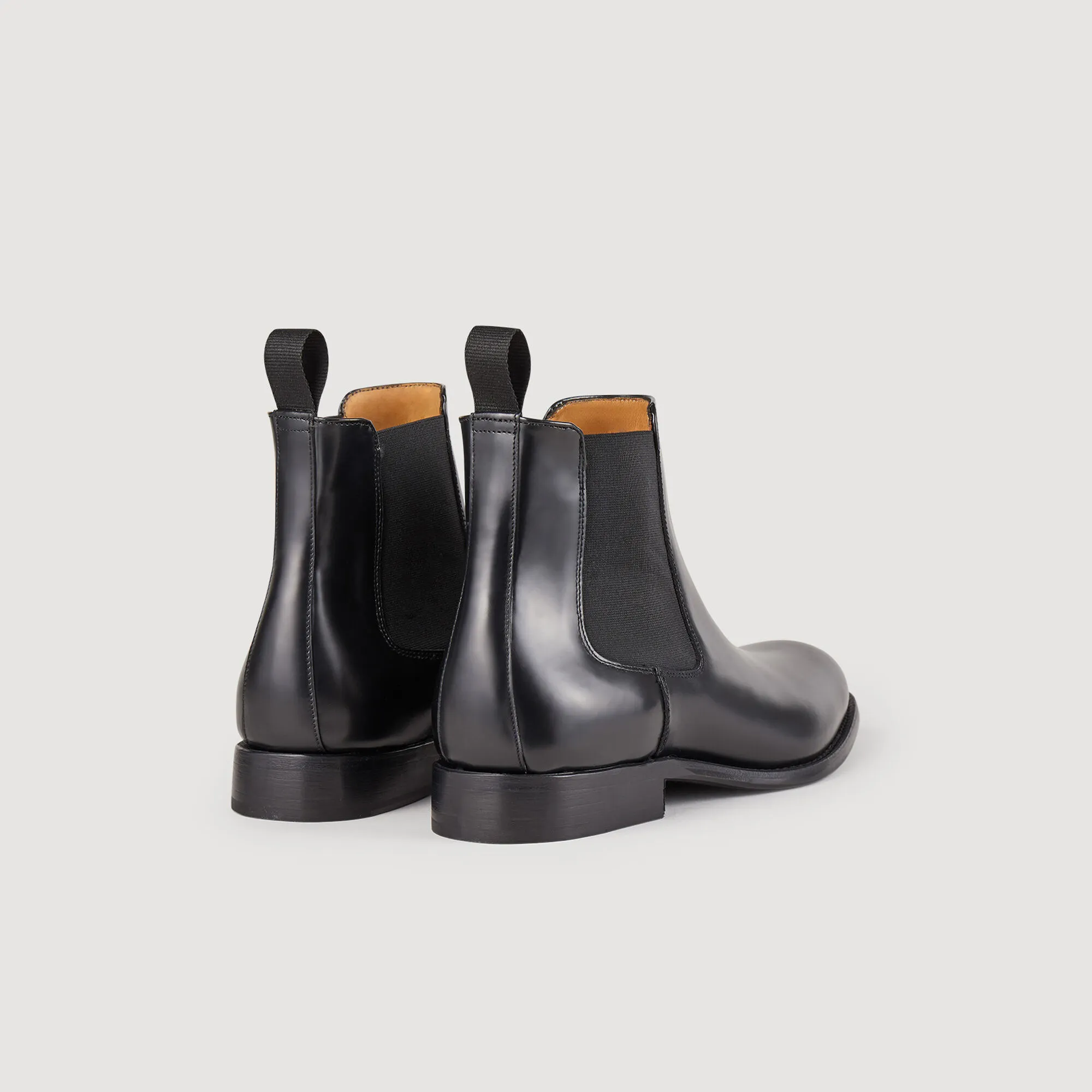 Leather Chelsea ankle boots