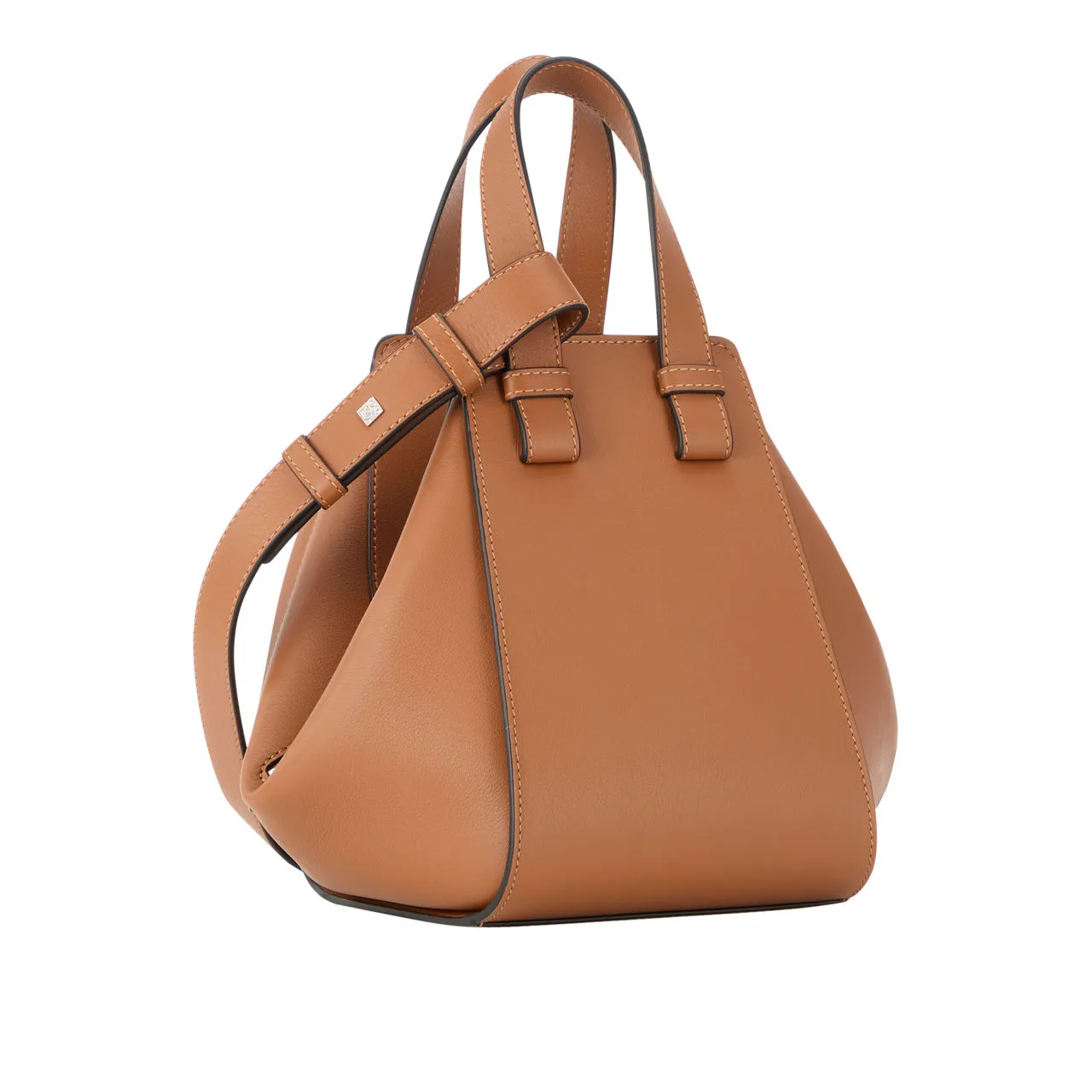 LOEWE Hammock Compact Crossbody Bag - Tan