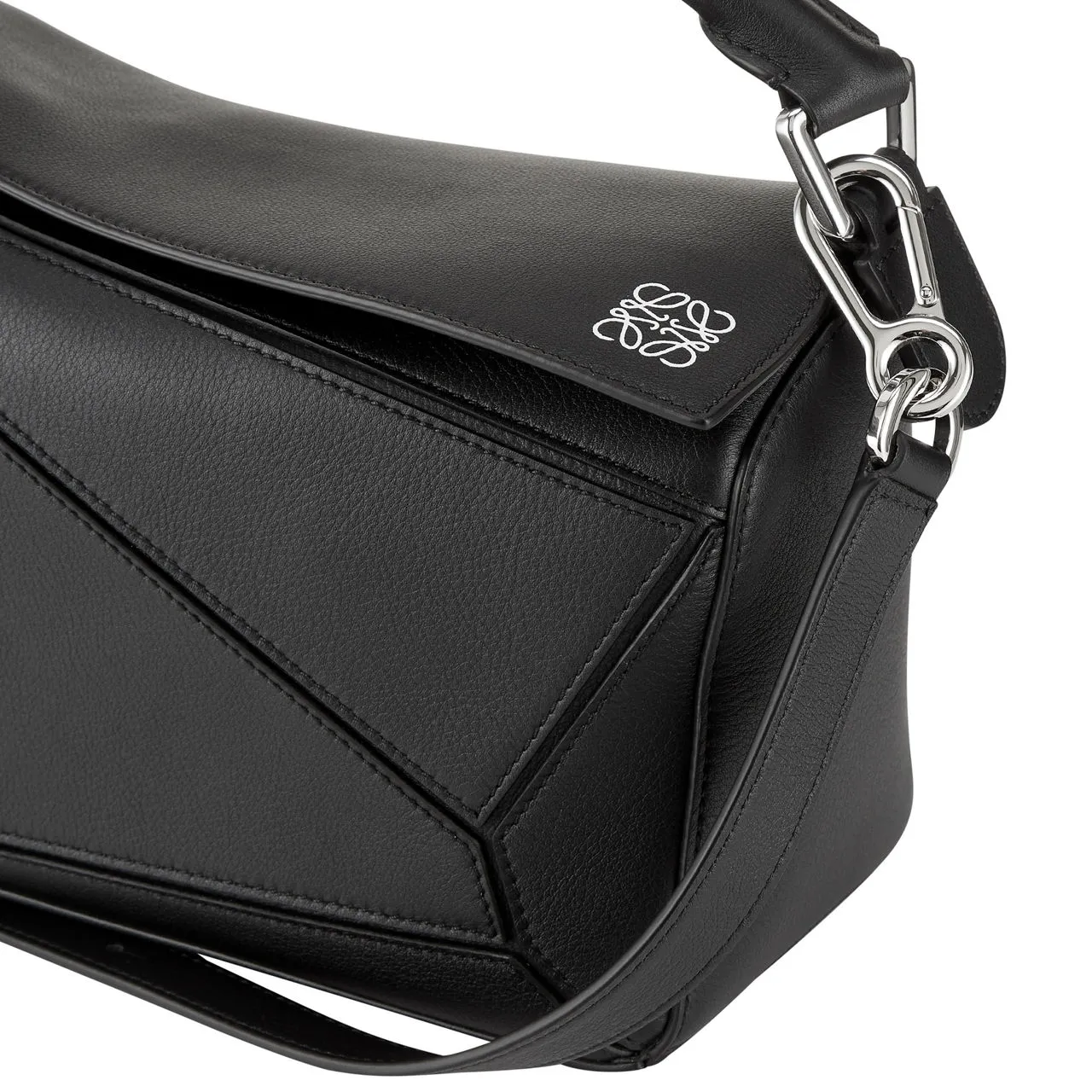 LOEWE Puzzle Small Crossbody Bag - Black