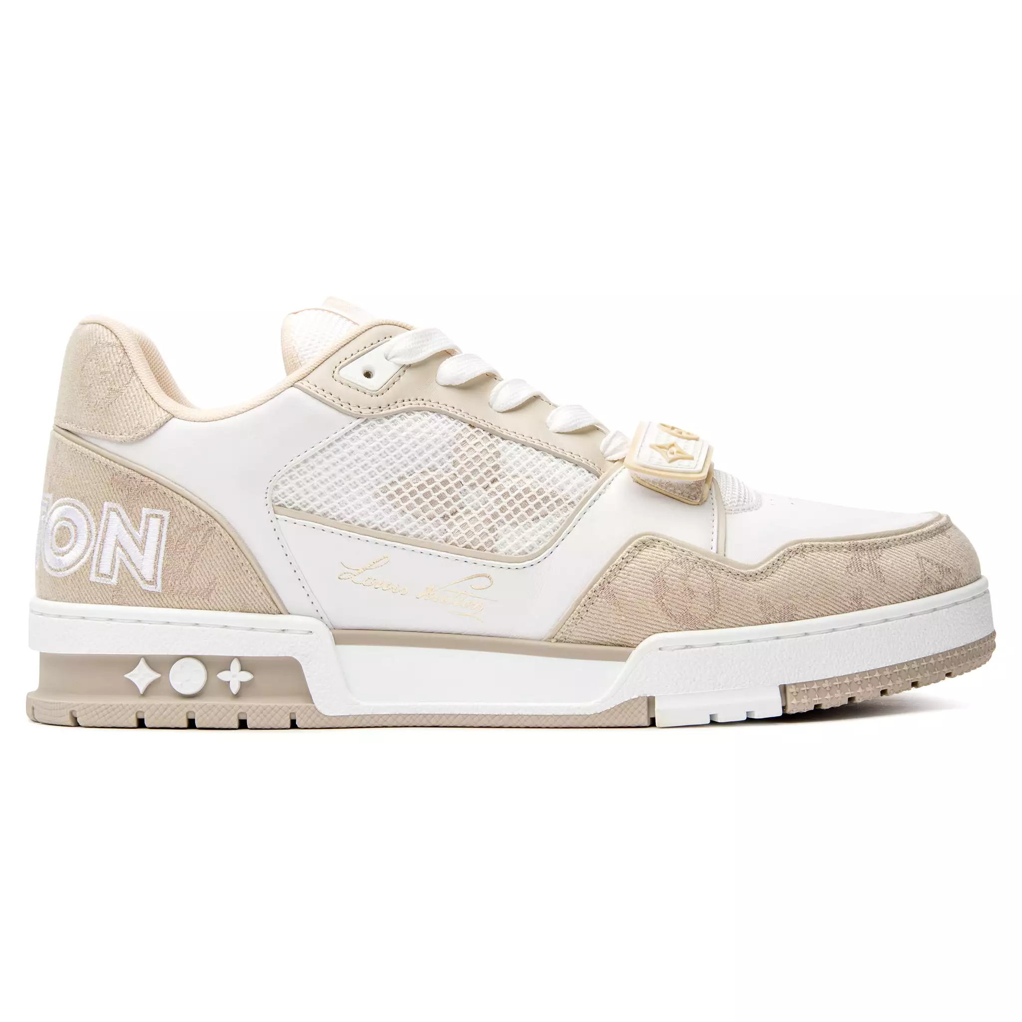 Louis Vuitton LV Monogram Beige Sneaker