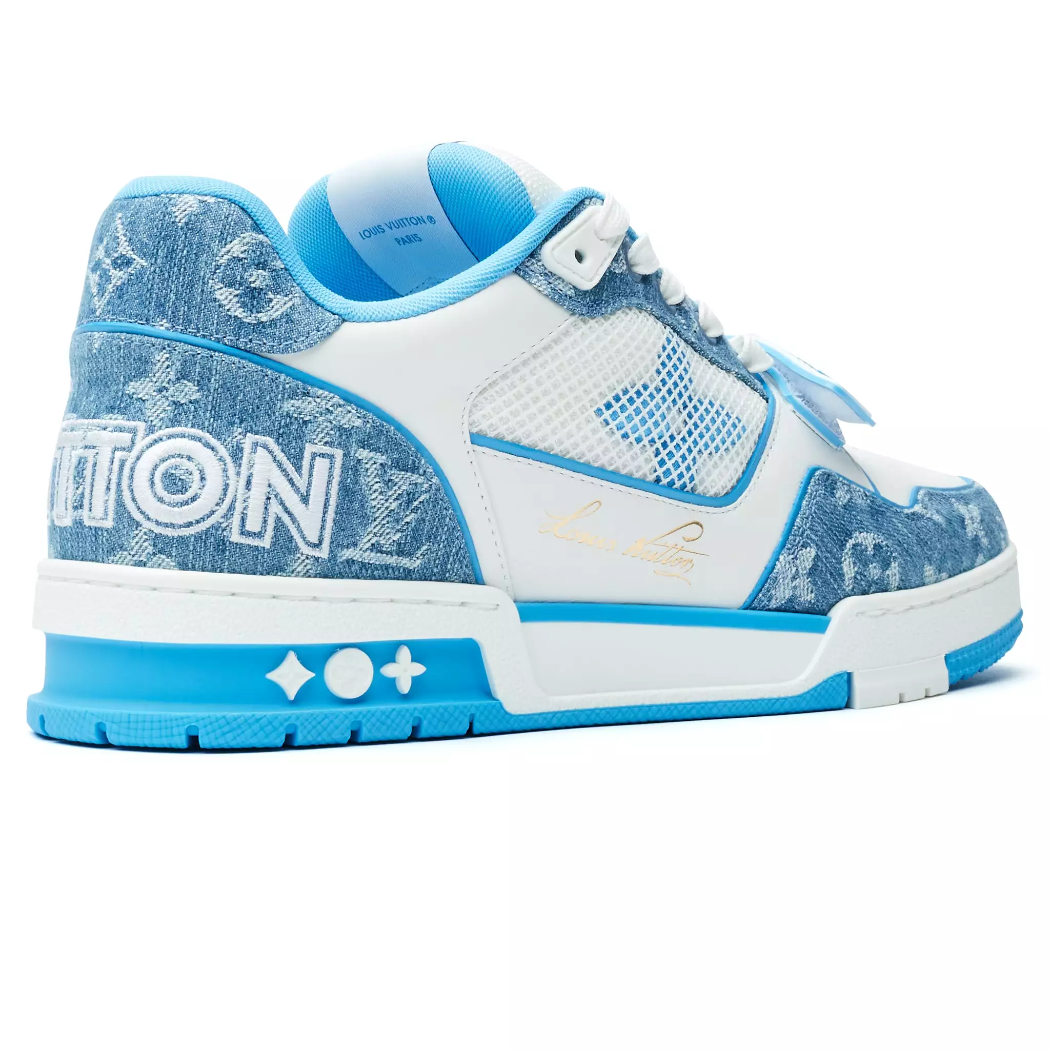 Louis Vuitton LV Monogram Blue Sneaker