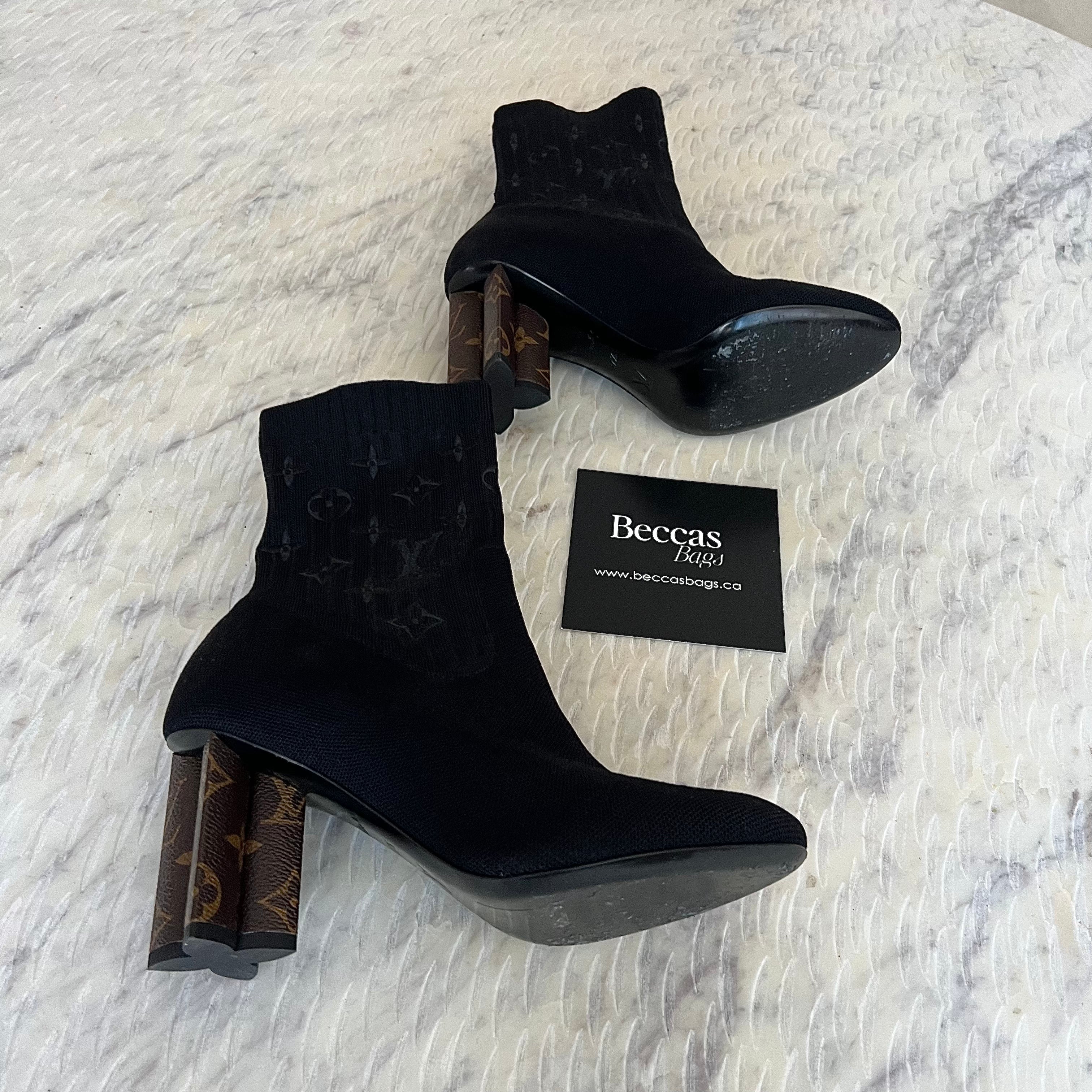 Louis Vuitton Silhouette Ankle Boots