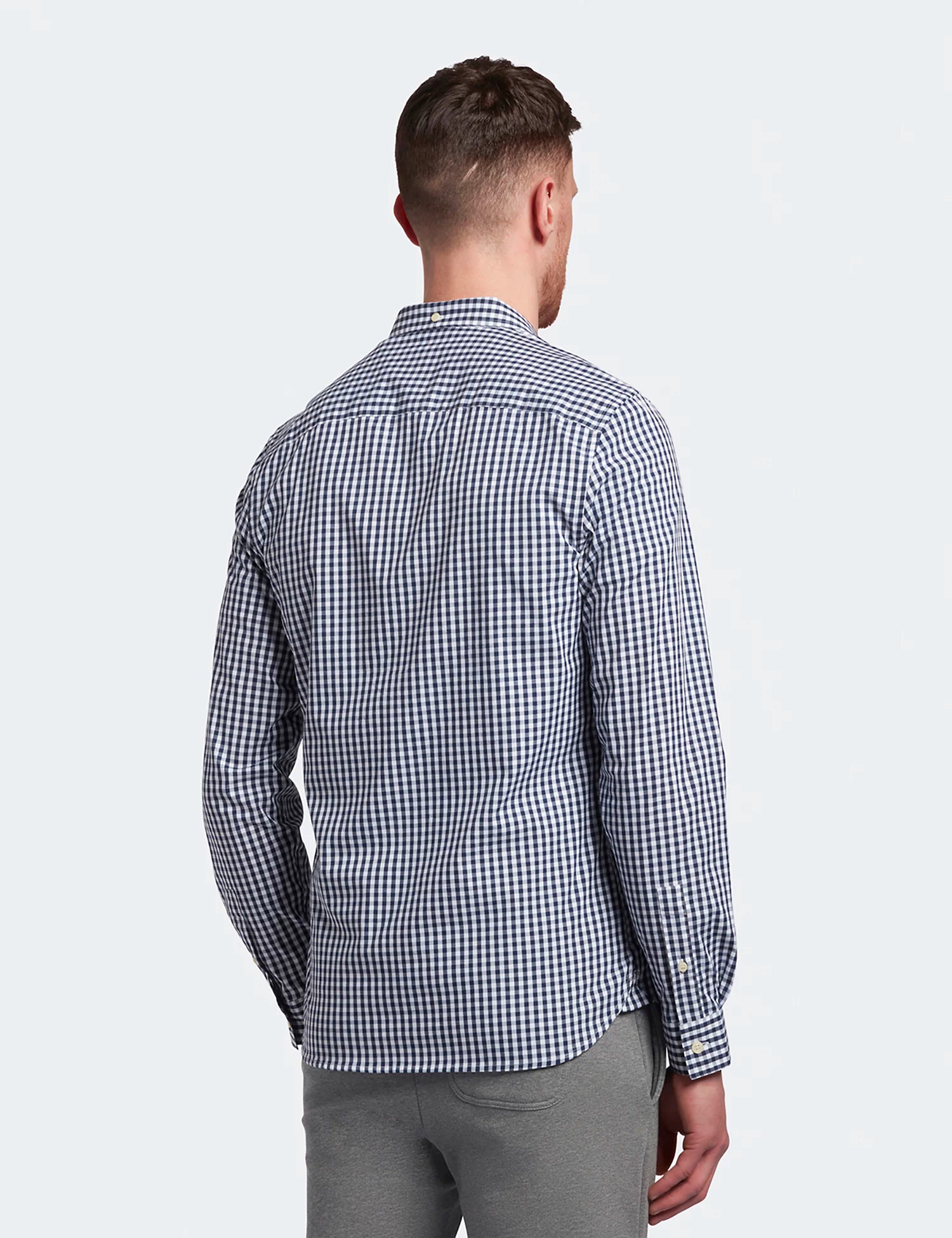 Lyle & Scott Long Sleeve Slim Fit Gingham Shirt