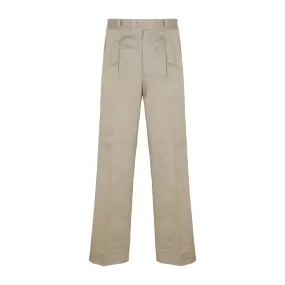 Maison Margiela Mid-Rise Wide Leg Pants