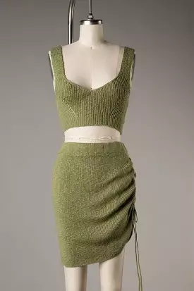 Moss Sweater Skirt