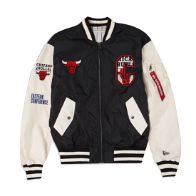 New Era x Alpha Industries MA-1 Bomber Jacket Chicago Bulls