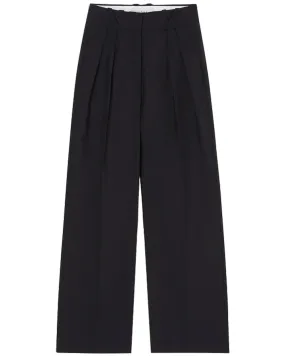 Noir Wide Leg Tailored Trouser