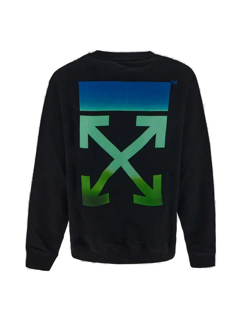 Off-White Arrow Graphic Printed Crewneck Sweatshirt