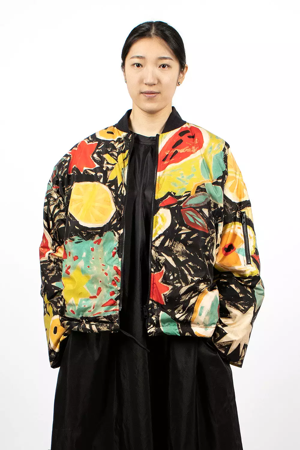 Okay Bomber Fruit Print