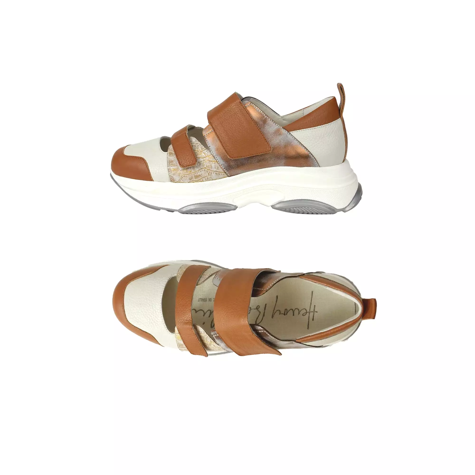 Open-Air Sneaker Cervo Cognac