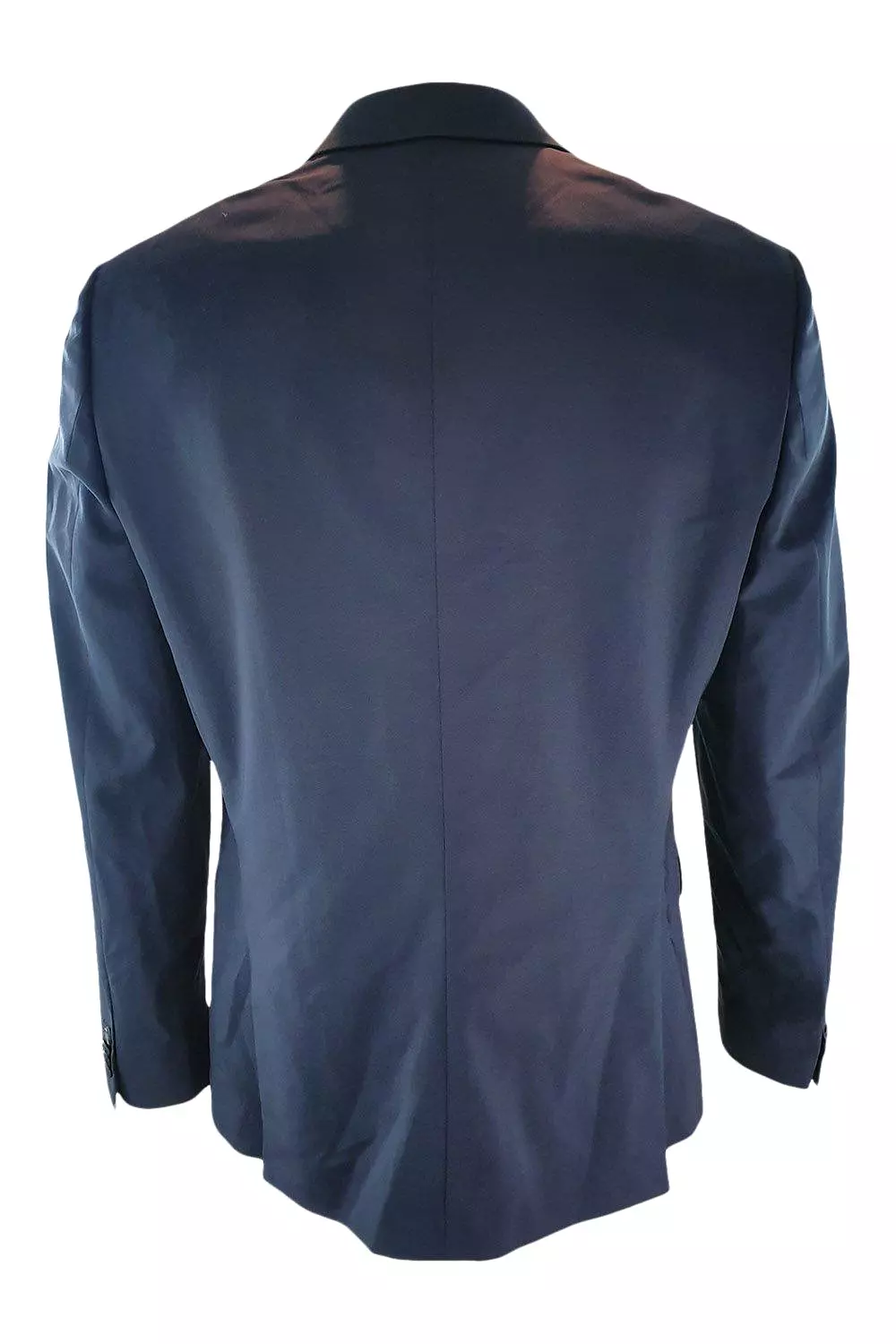 PAUL SMITH Blue Black Wool Blend Single Breasted Blazer Jacket (40:50)