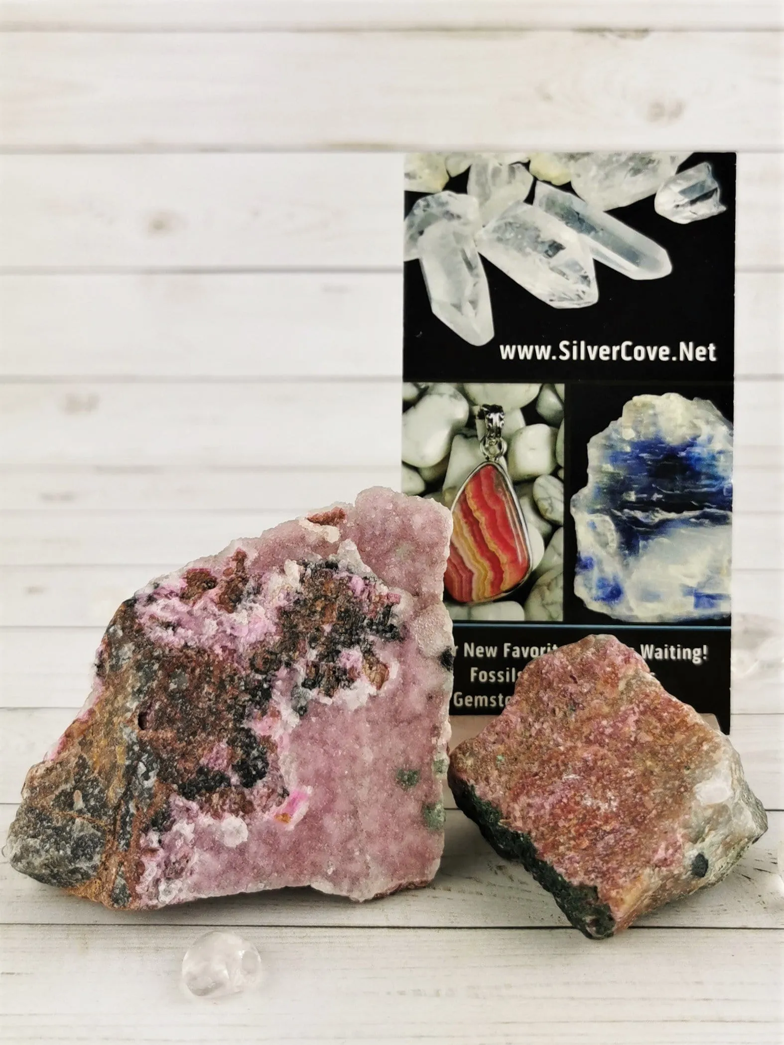 Pink Gem Silica Specimens