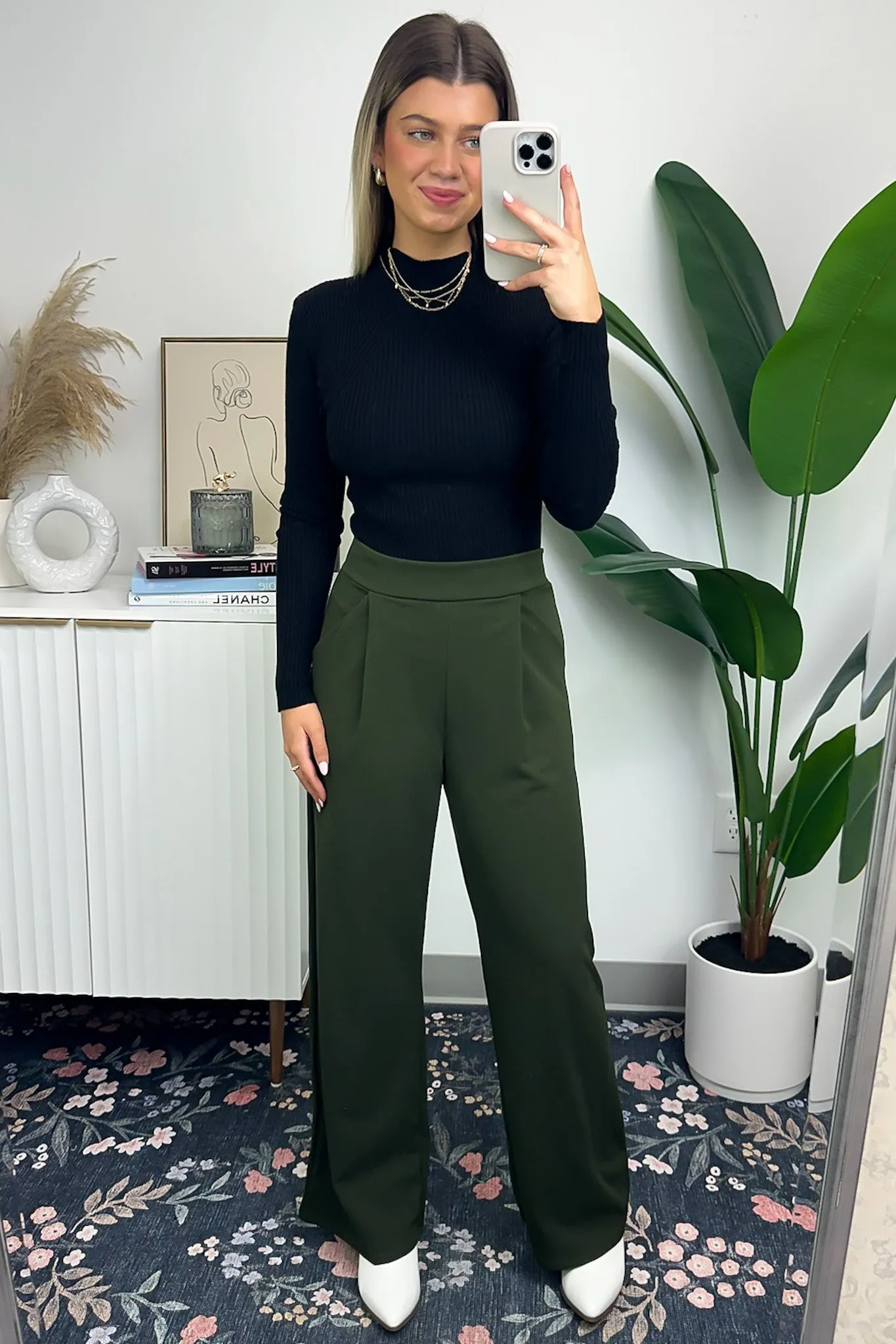 Practical Perfection High Waist Wide Leg Pants - FINAL SALE