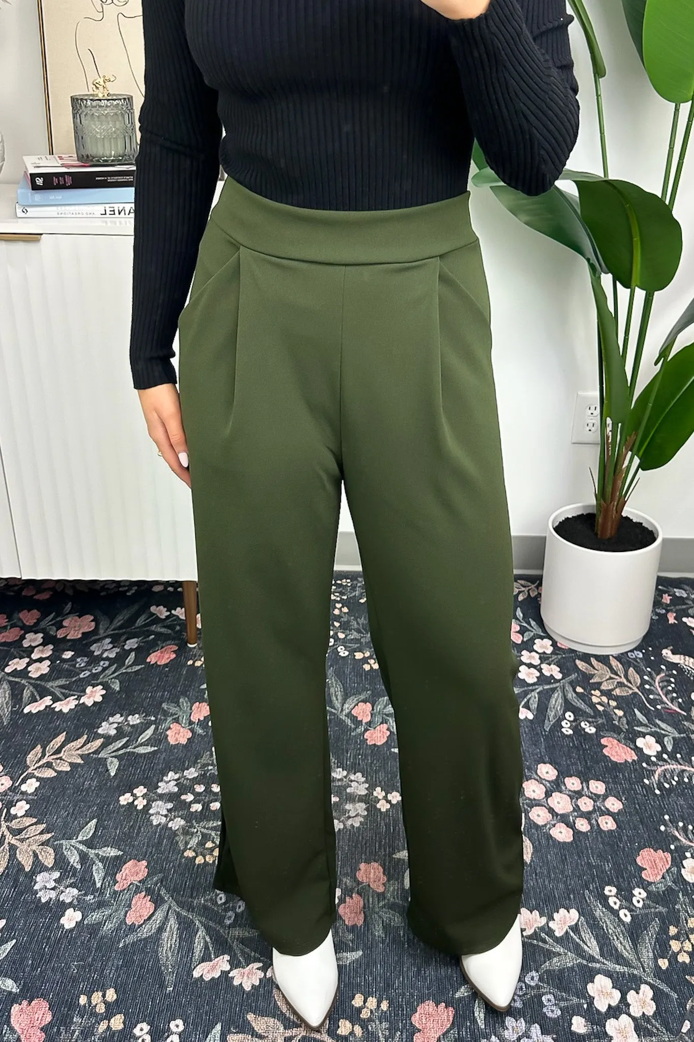 Practical Perfection High Waist Wide Leg Pants - FINAL SALE