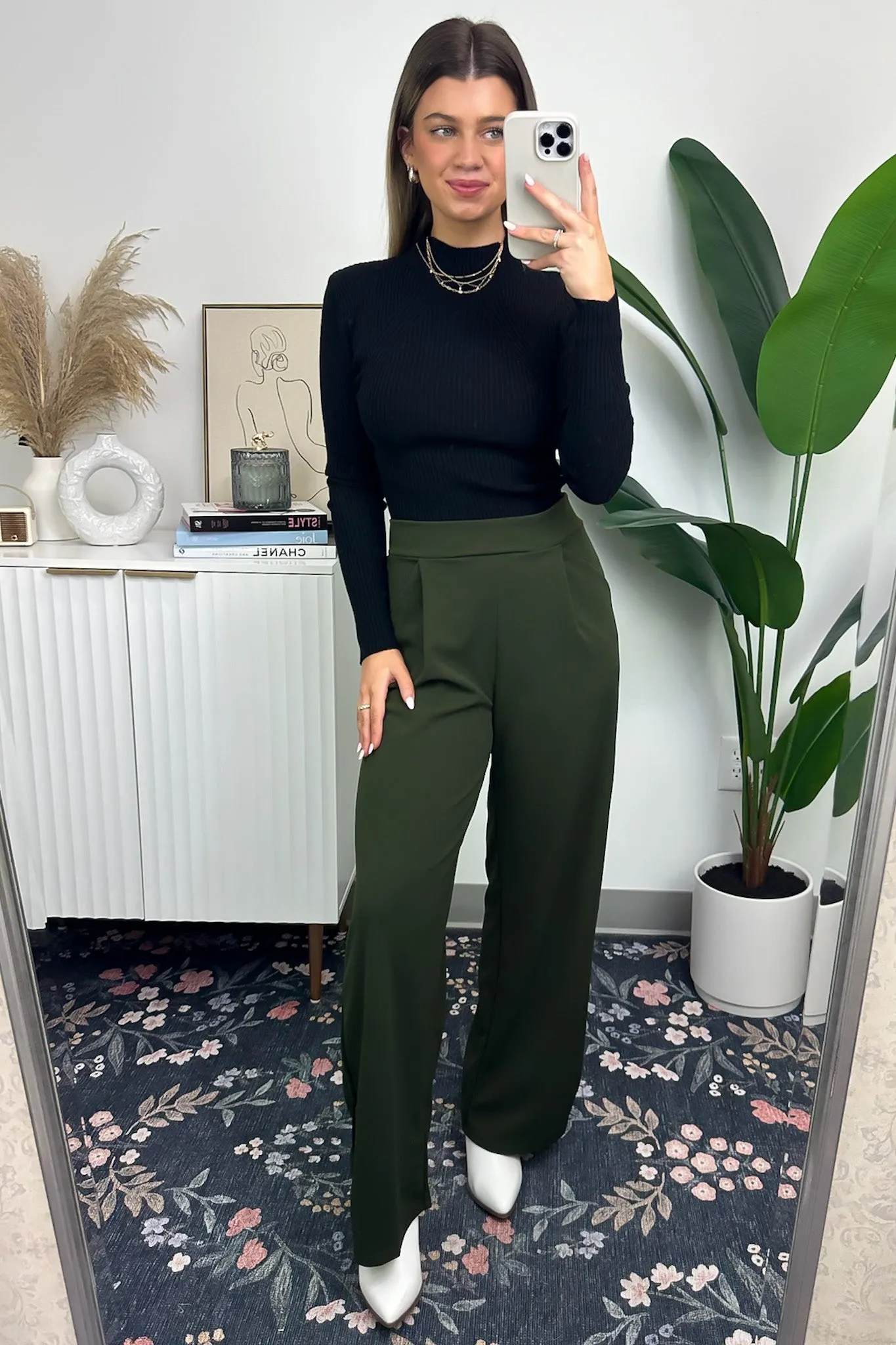 Practical Perfection High Waist Wide Leg Pants - FINAL SALE