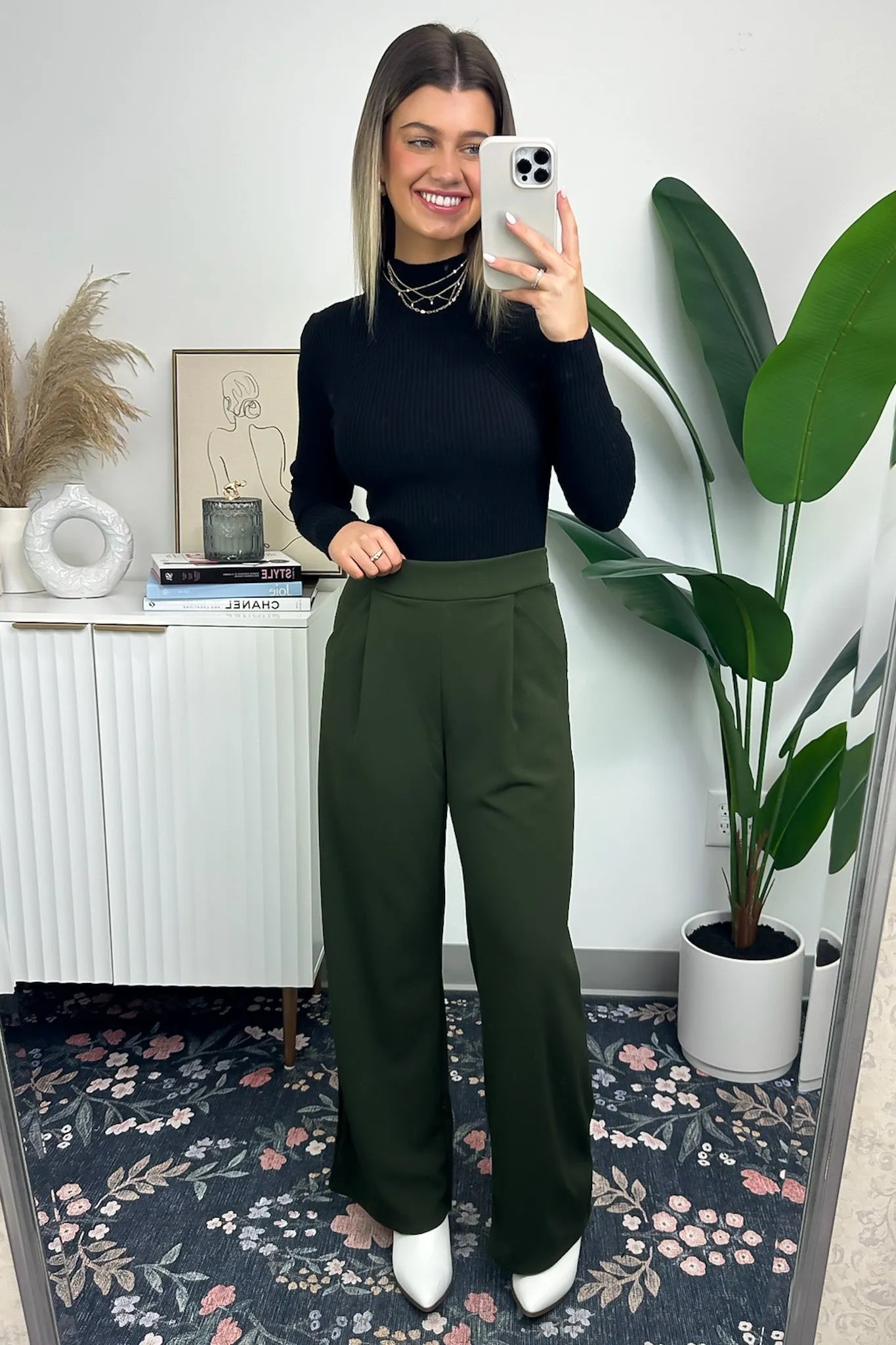 Practical Perfection High Waist Wide Leg Pants - FINAL SALE