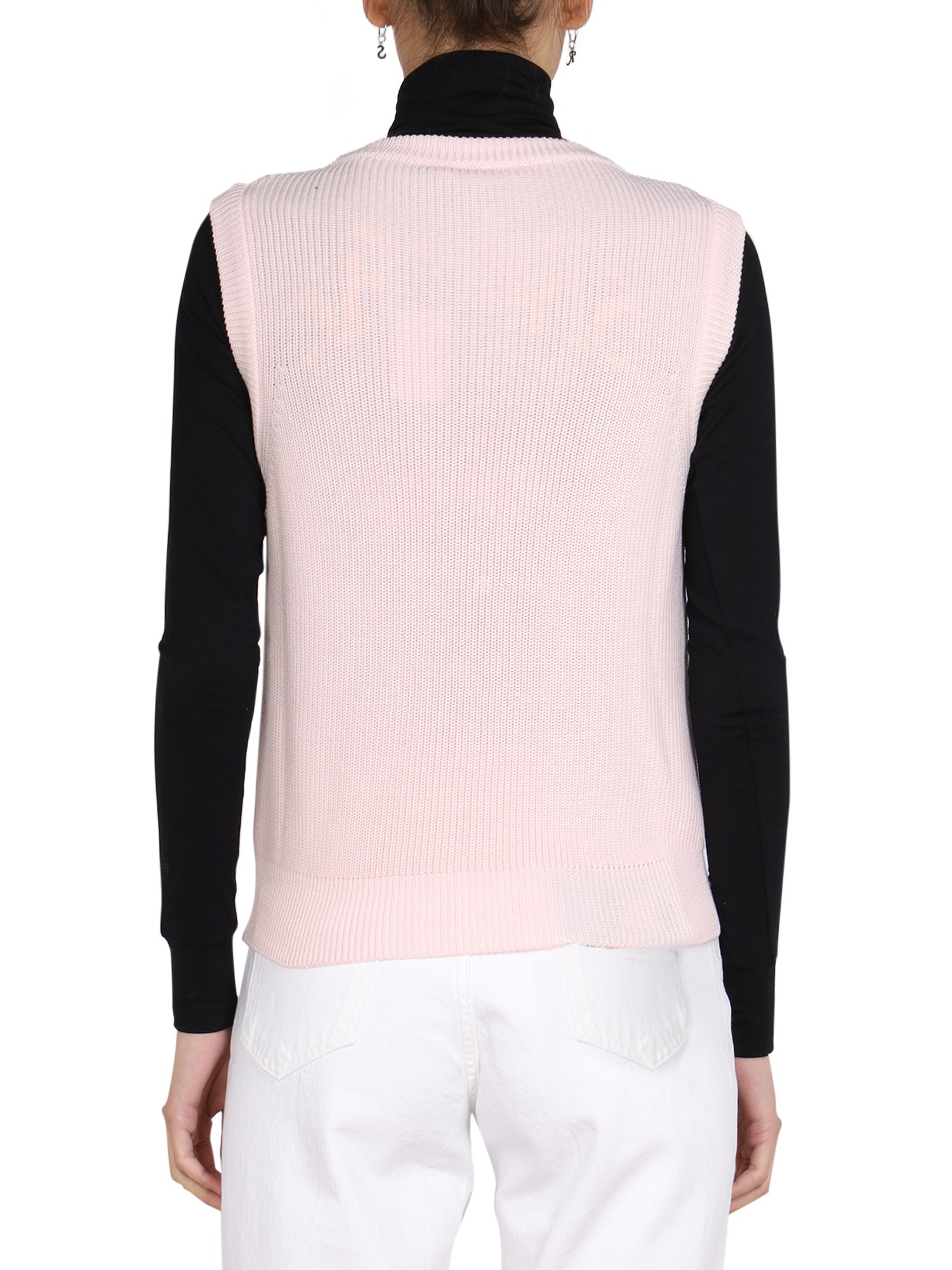 RAF SIMONS    COTTON KNIT VEST