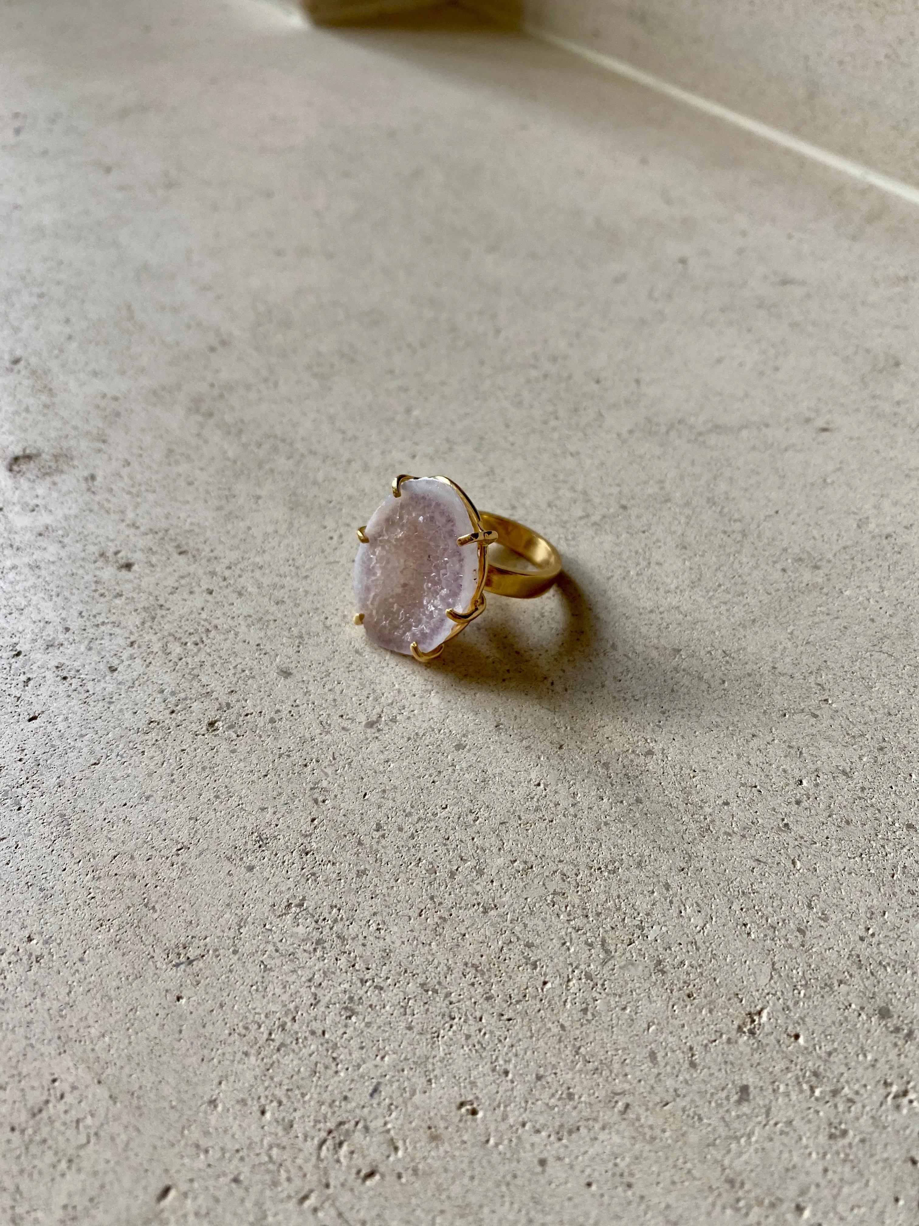 Ring ‘Agate’ 14 karat gold