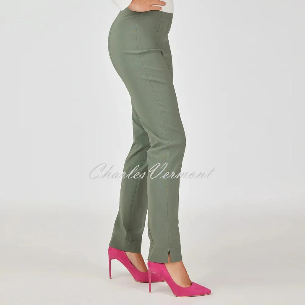 Robell Marie Full Length Trouser 51412-5499-881 (Ivy Green)