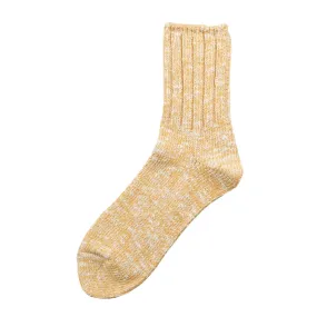 RoToTo - Low Gauge Slub Socks - Yellow