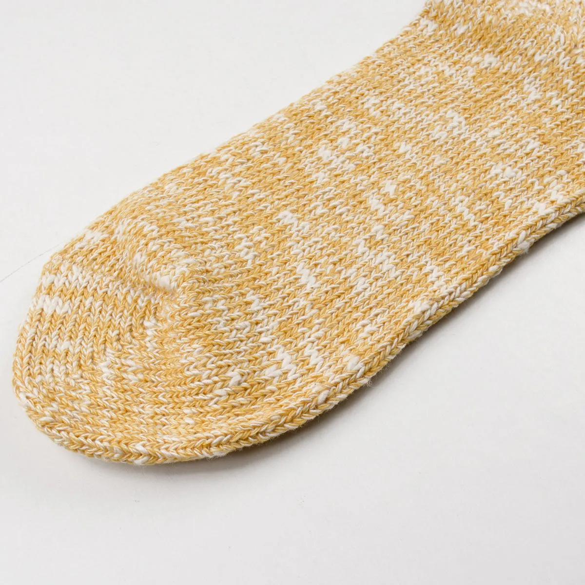 RoToTo - Low Gauge Slub Socks - Yellow