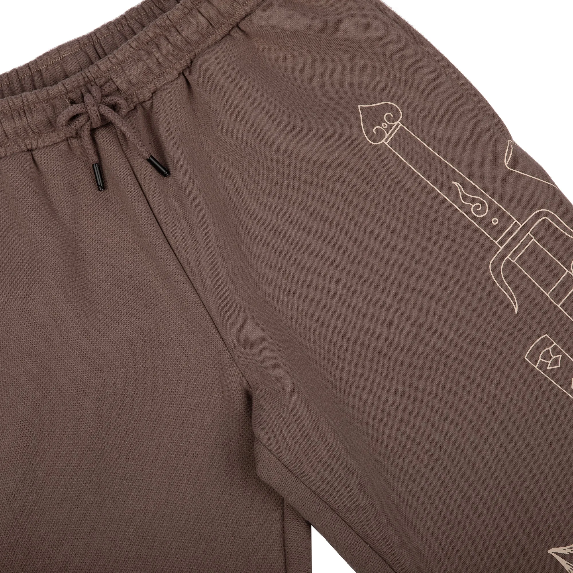 Samurai Champloo Grey Cargo Sweatpants