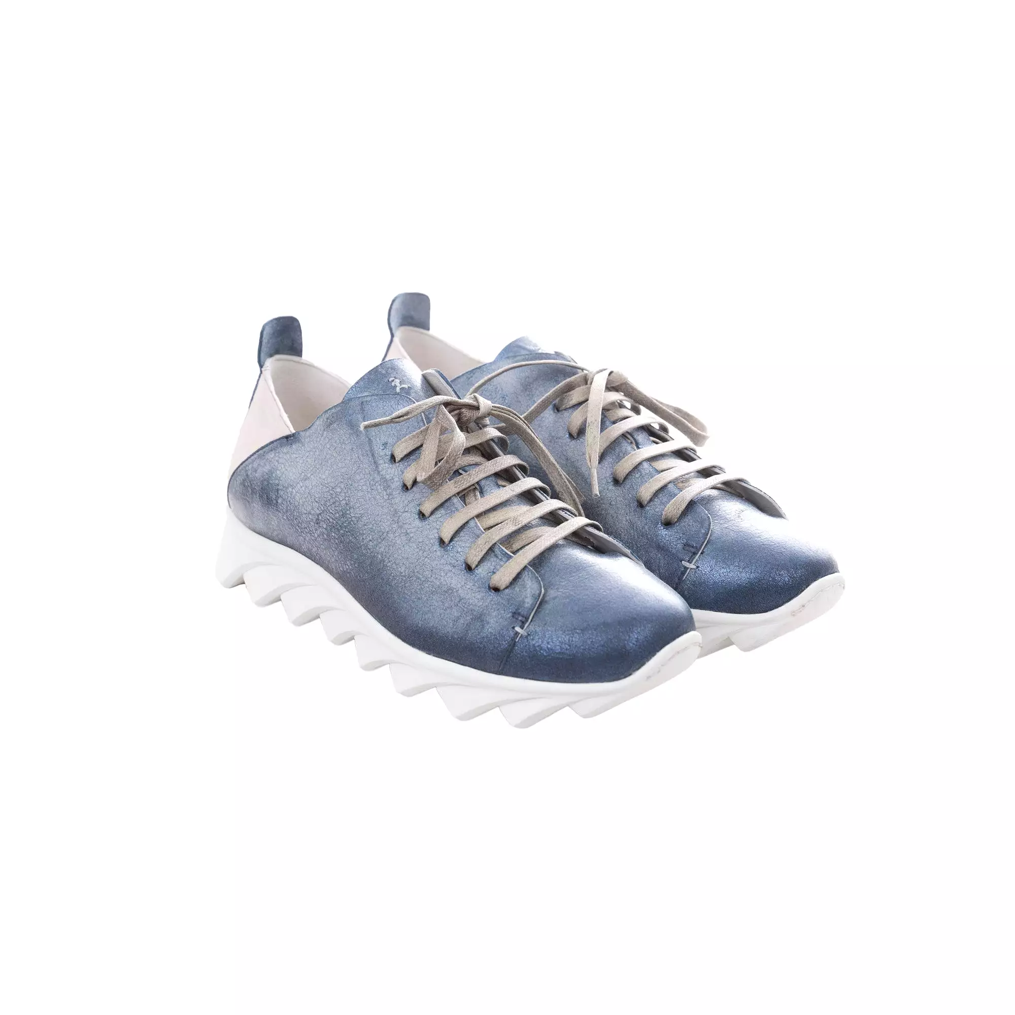 Sneaker Zig Zag Metal Sport Blue