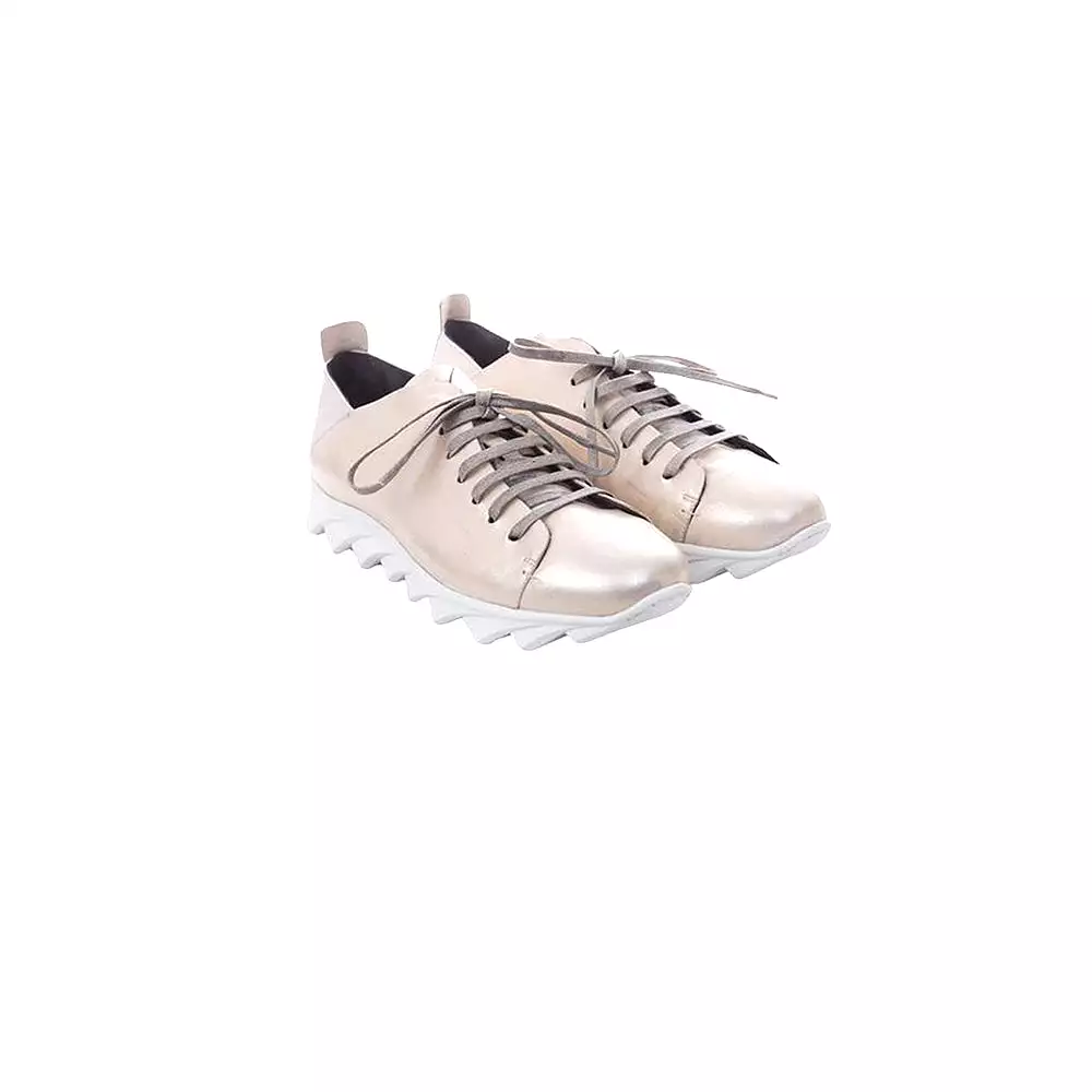 Sneaker Zig Zag Metal Sport Light Pink