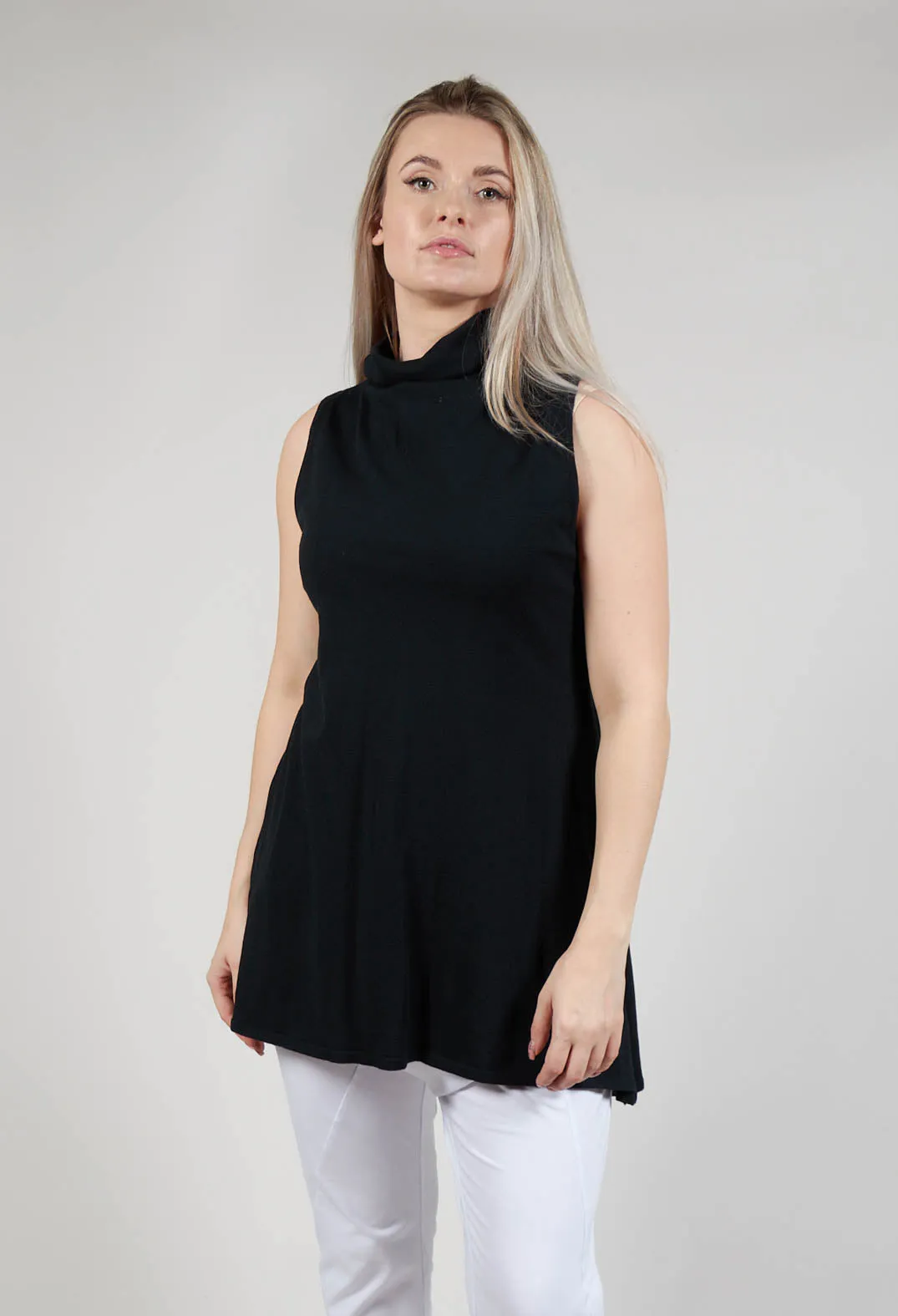 Soft Roll Neck Vest