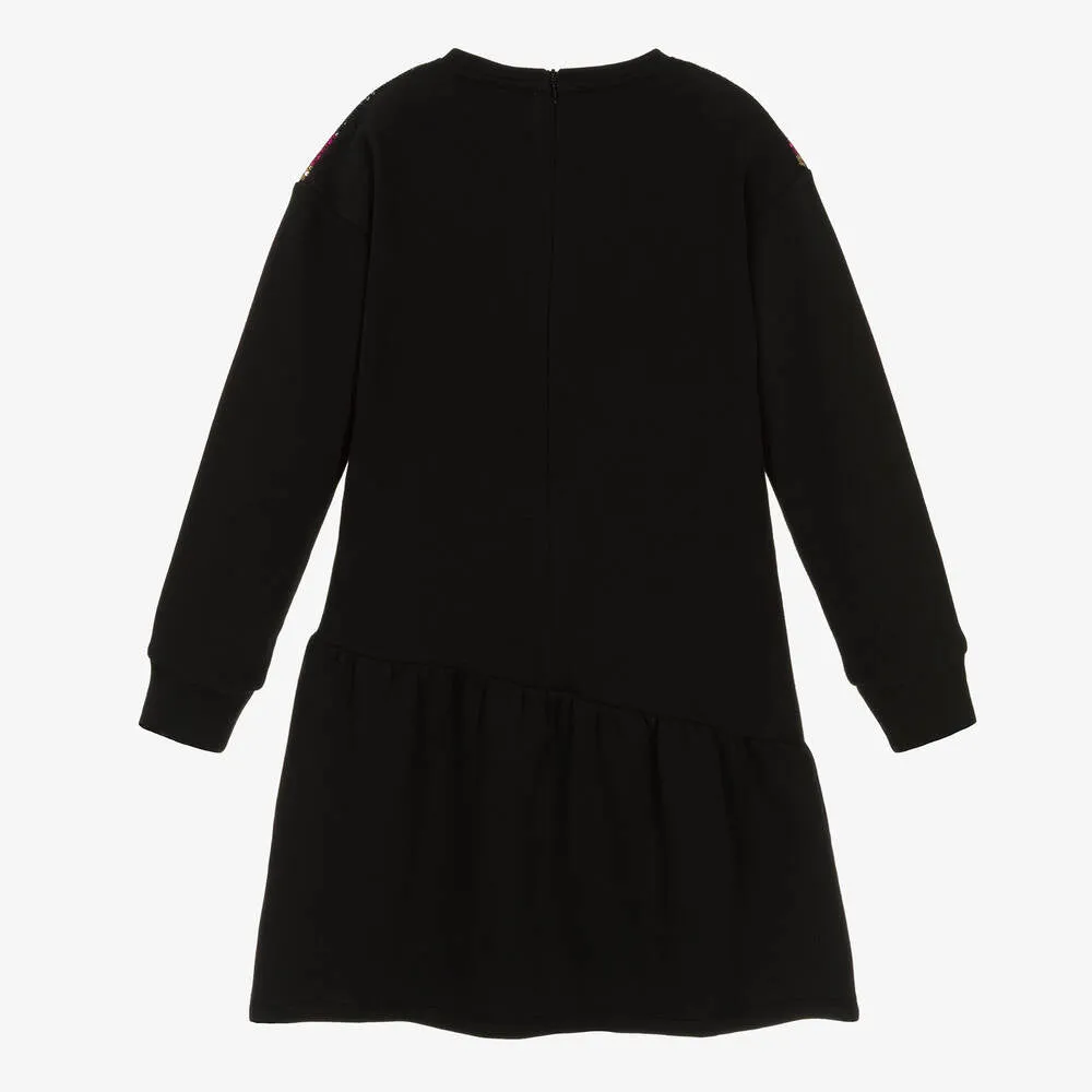 Sonia Rykiel LS Sequin Star Sweatshirt Dress