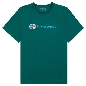 Stream 7 S/S Tee - Dark Green