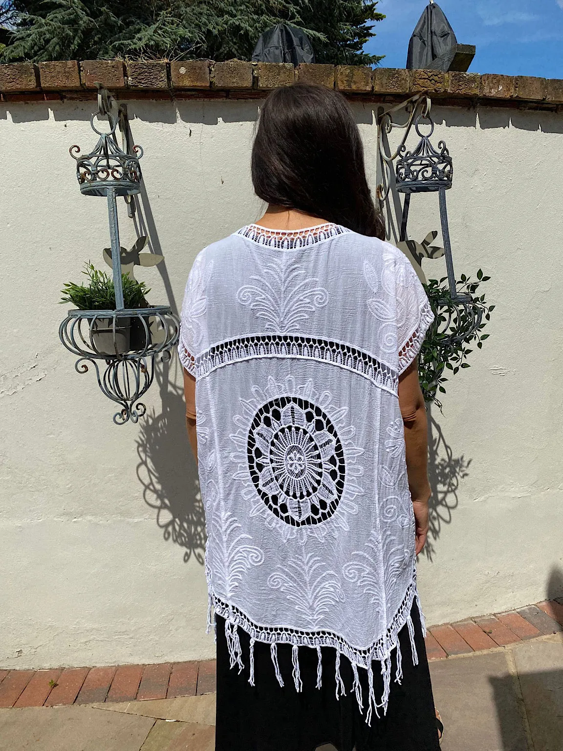 Tassel Lace Cover Up Montana