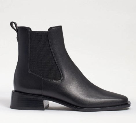 Thelma Chelsea Boot in Black Leather