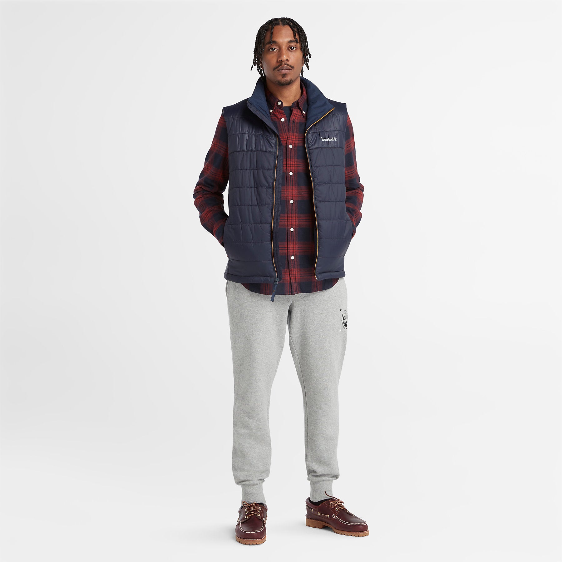 Timberland Mens Solucell Tartan Check Shirt