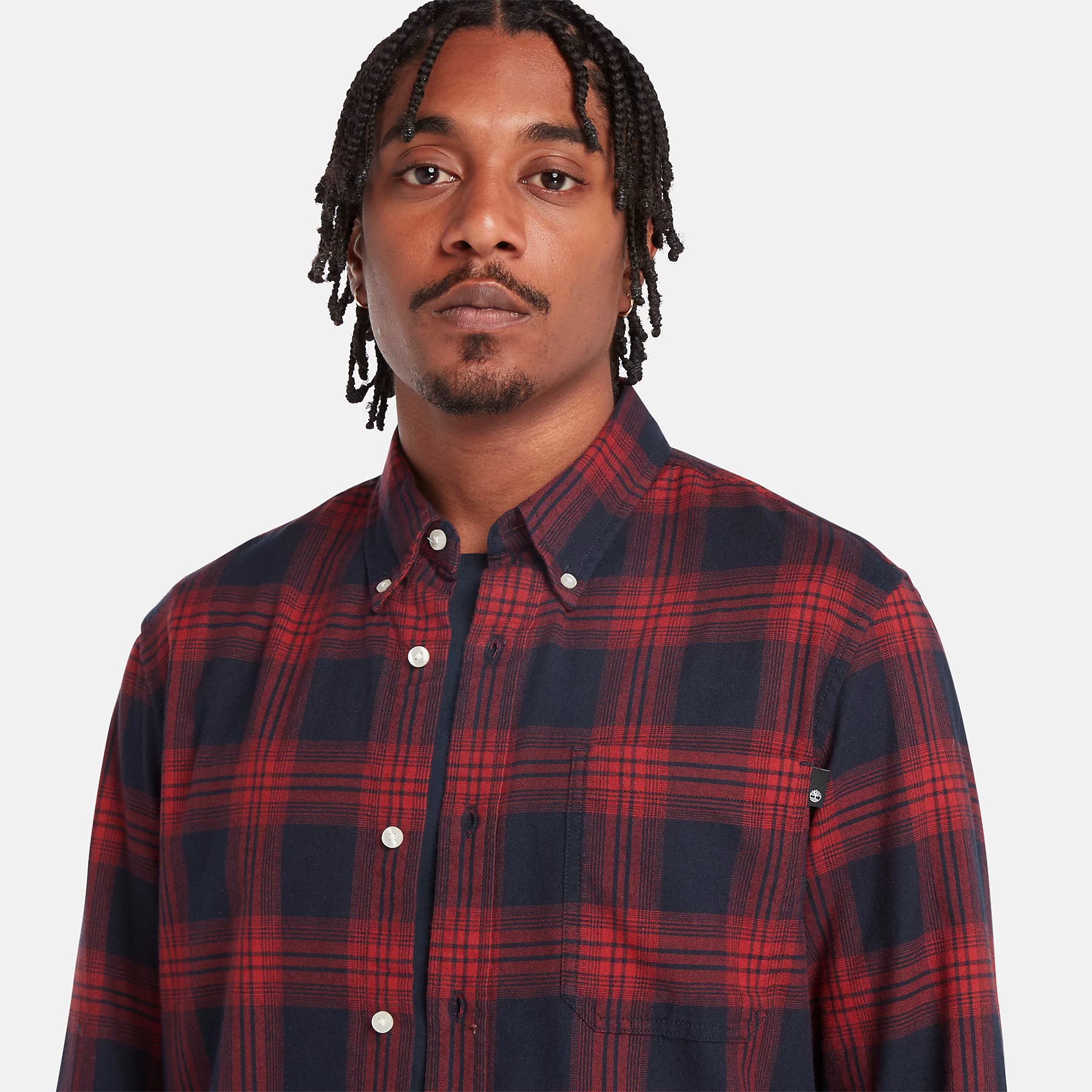 Timberland Mens Solucell Tartan Check Shirt