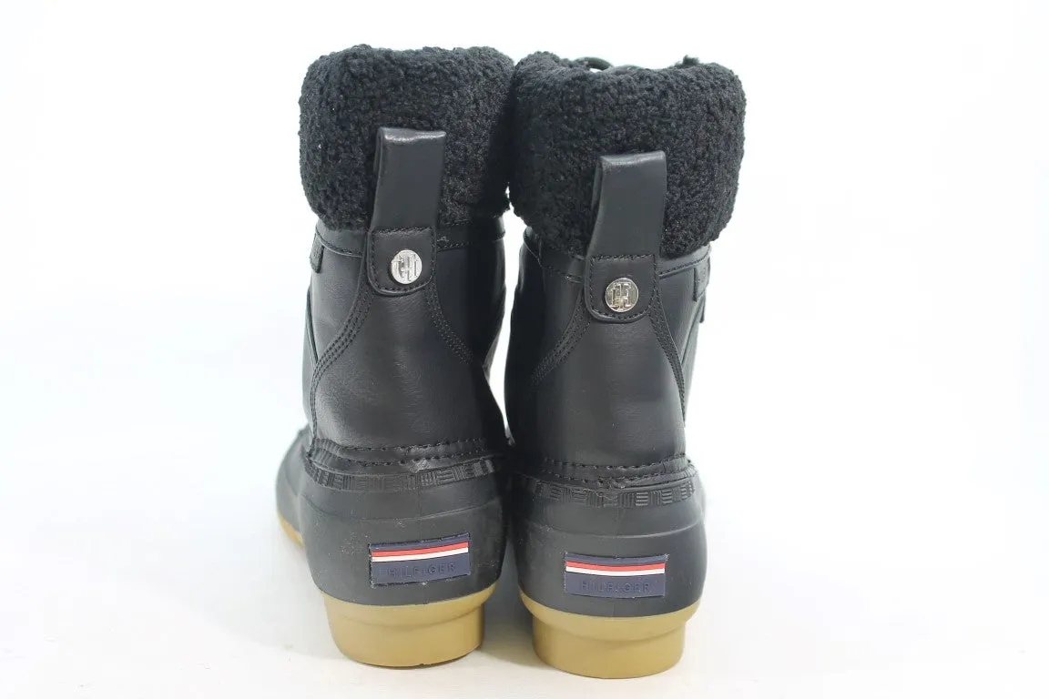 Tommy Hilfiger Rian Women's Black Boots 10M(ZAP19188)