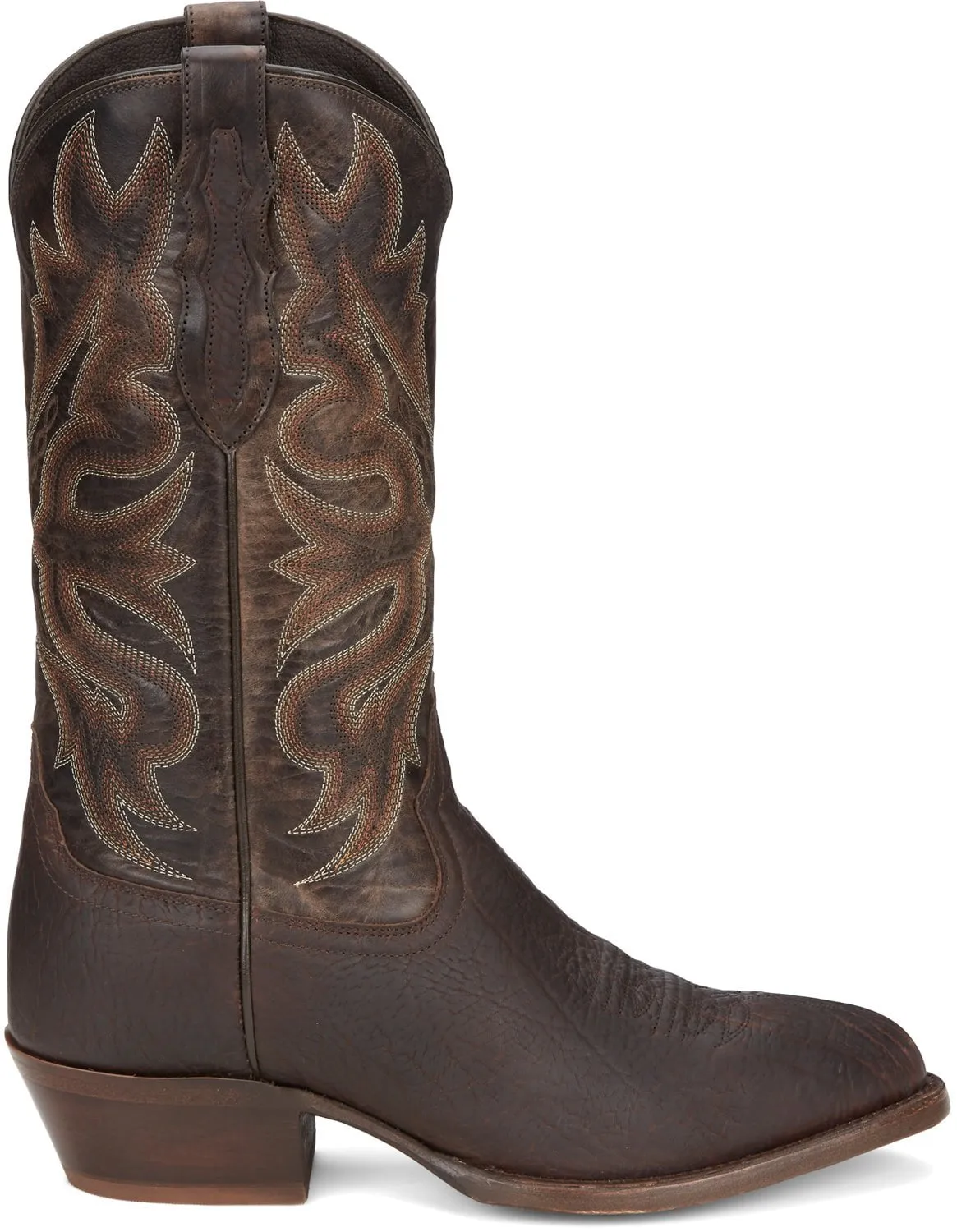 Tony Lama 1911 Mens Stegall Expresso Brown Leather Cowboy Boots