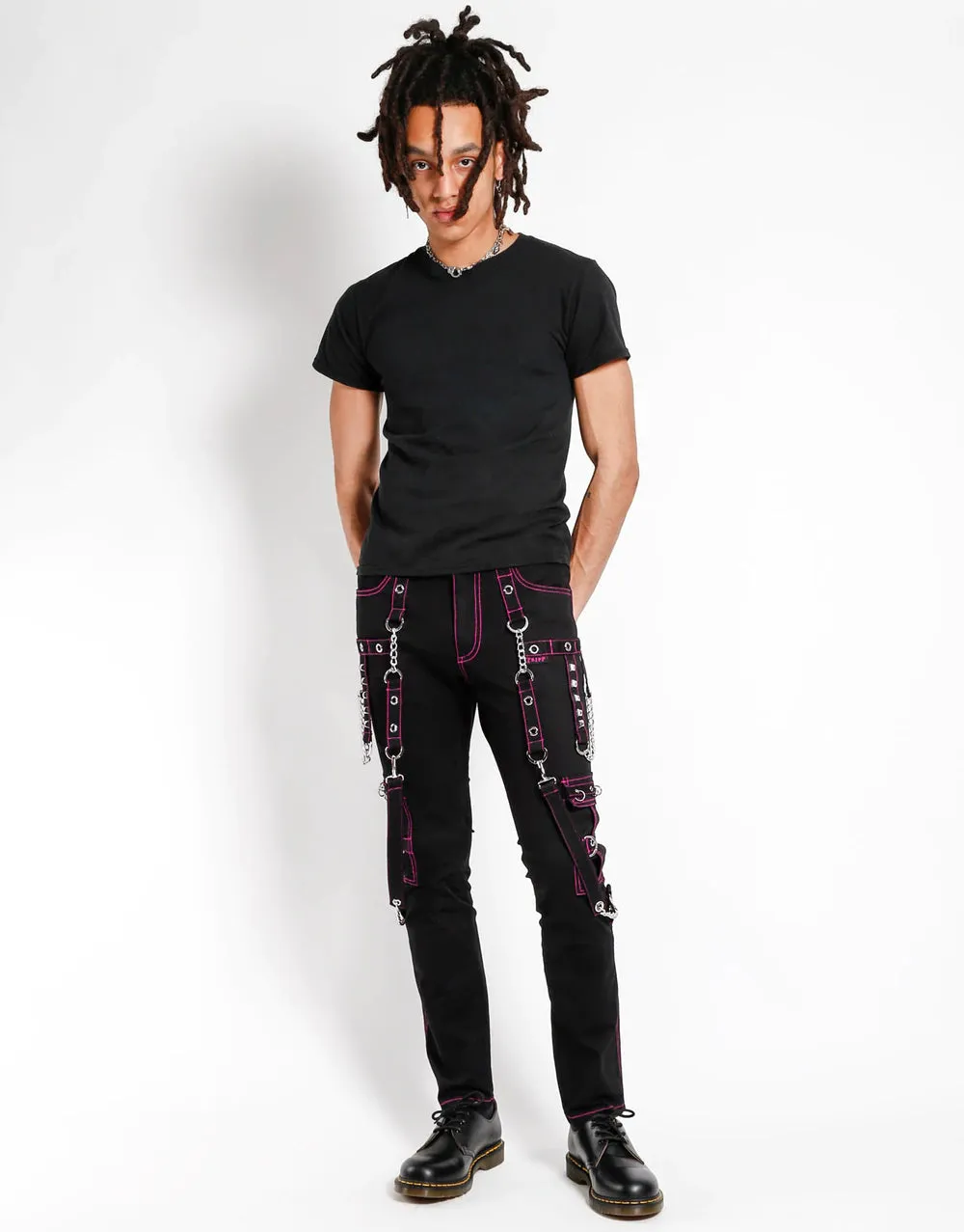 Tripp No Excuses Bondage Pant Black/Pink