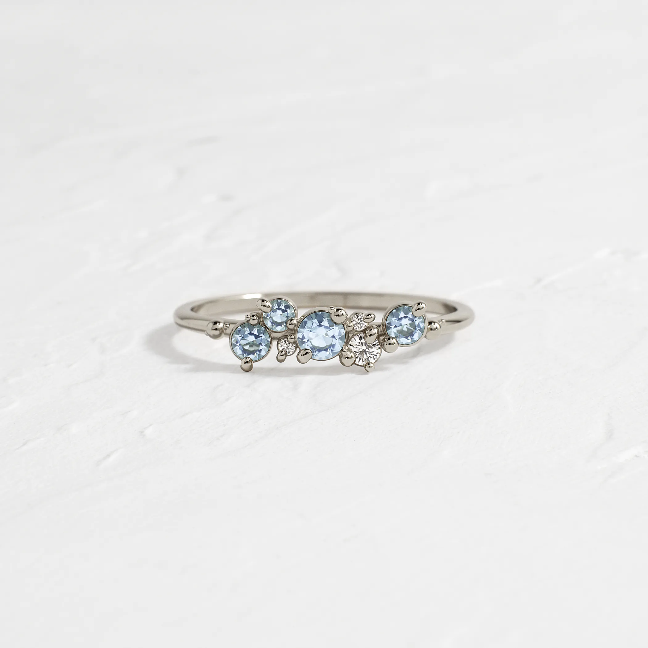 Water Drop Cluster Ring - OOS