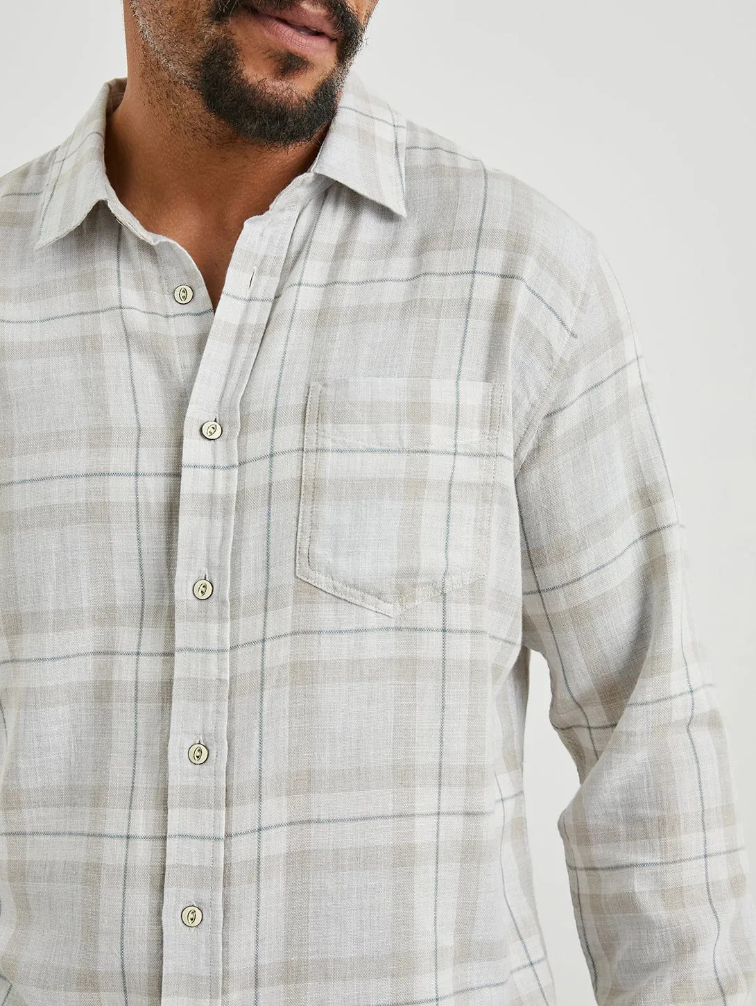 Wyatt Shirt - Agave Melange