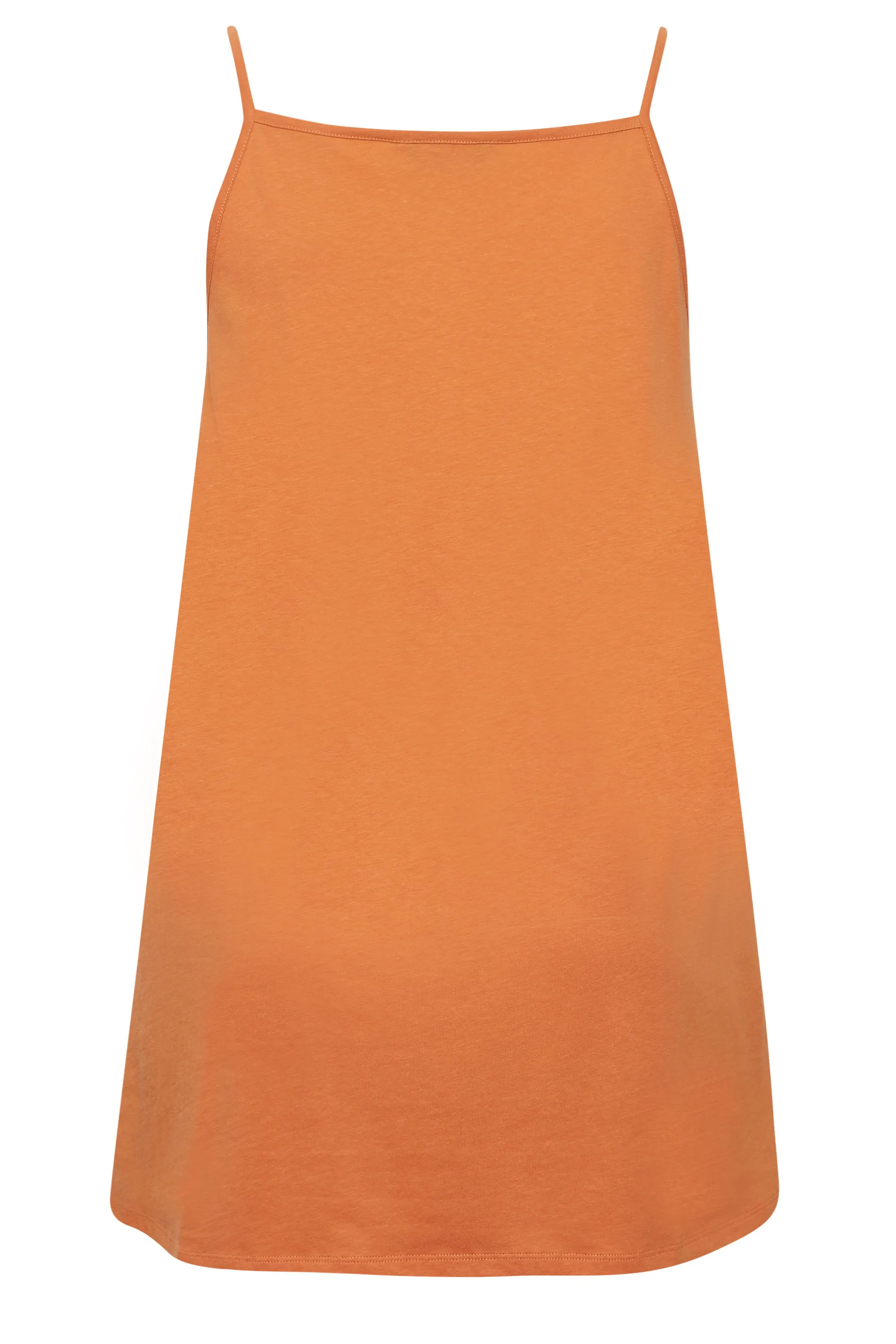 YOURS Curve Orange Crochet Vest Top