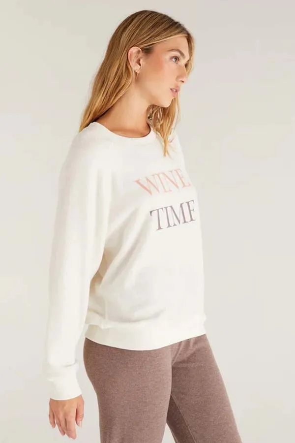 Z Supply Wine Time Long Sleeve